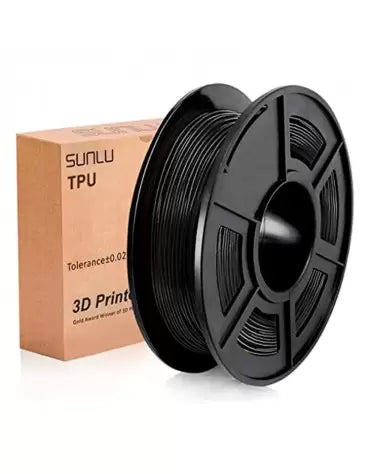 Carrete de 0.5 kg de filamento TPU Negro