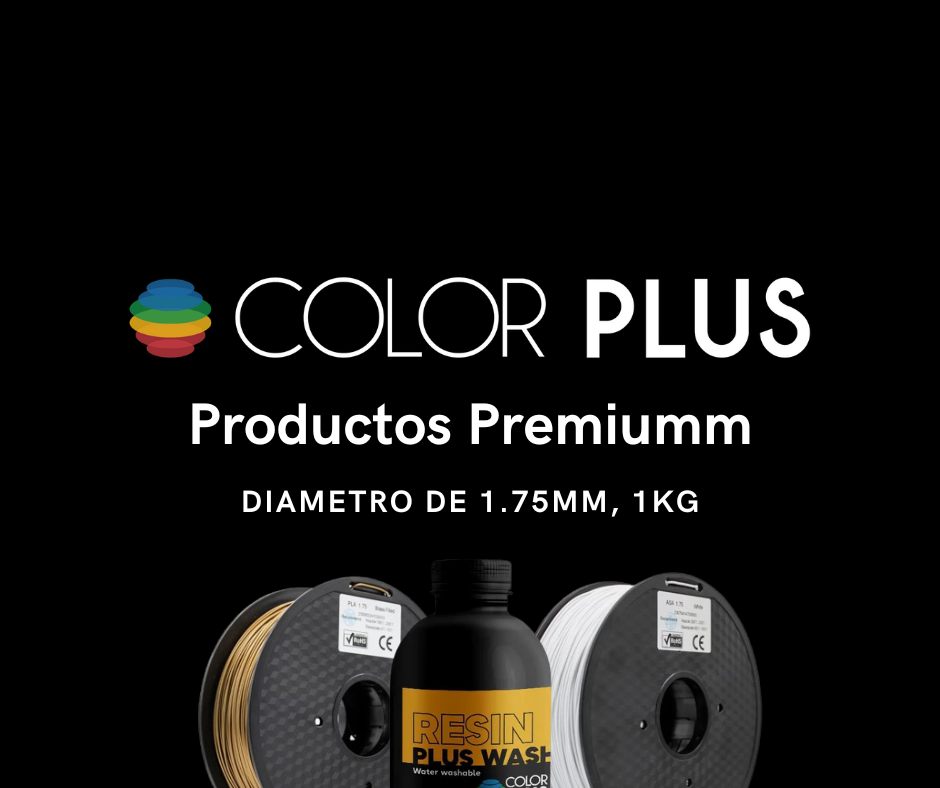 Portada: COLOR PLUS, filamentos premiumm