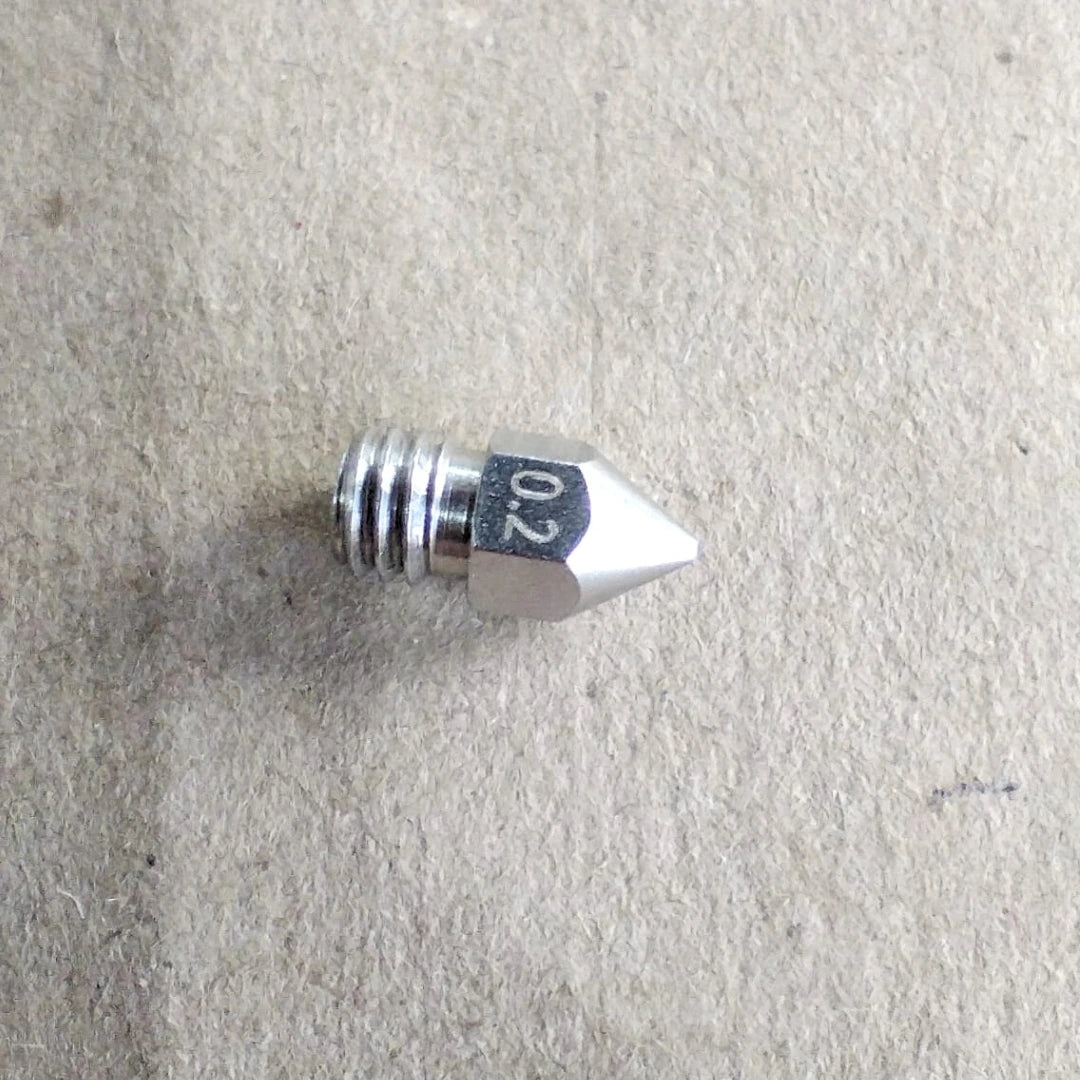 Boquilla MK8 de Acero Inox para impresora 3D