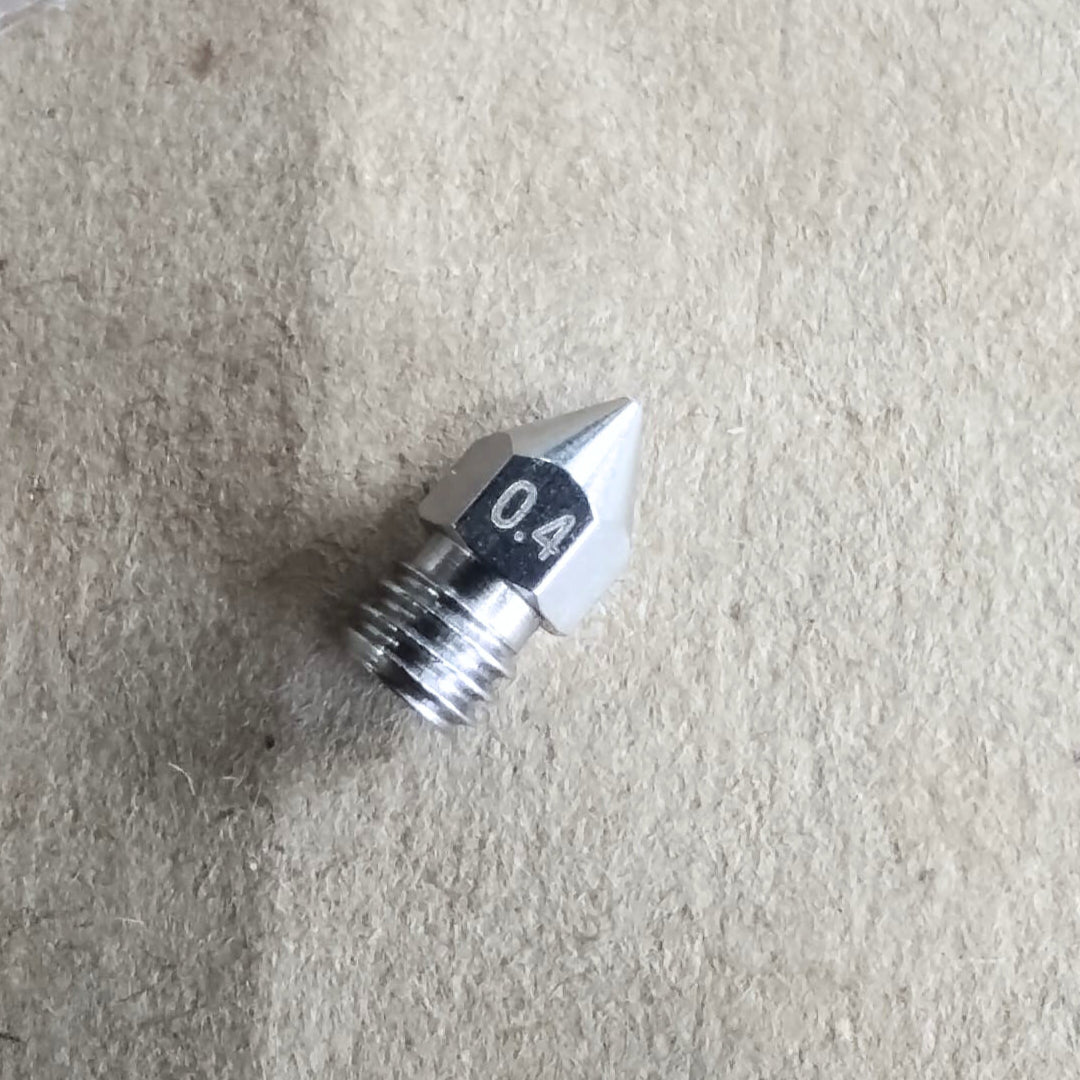 Boquilla MK8 de Acero Inox para impresora 3D