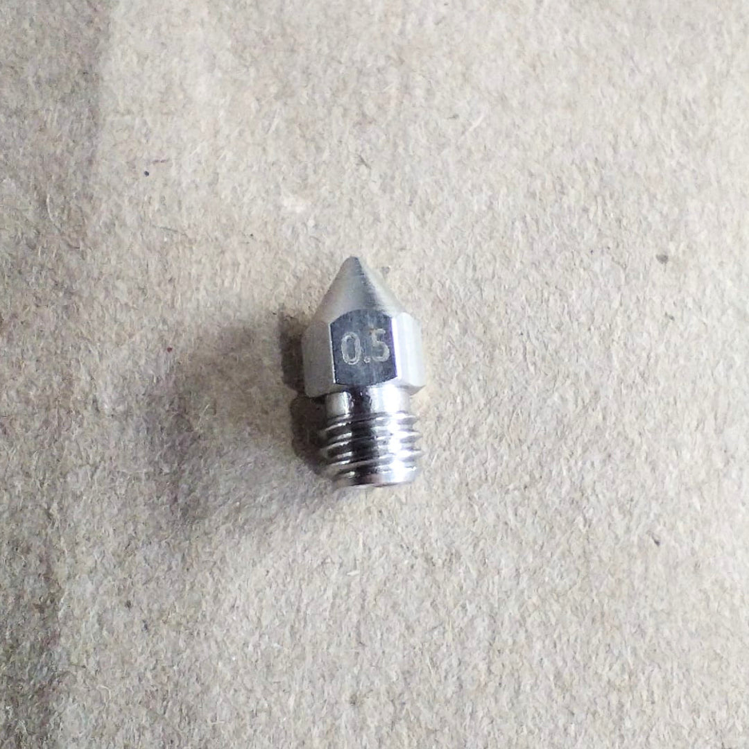 Boquilla MK8 de Acero Inox para impresora 3D