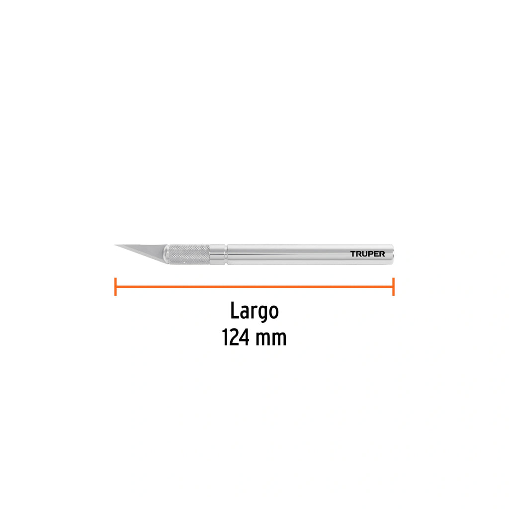 Exacto 6" profesional con 5 cuchillas de acero