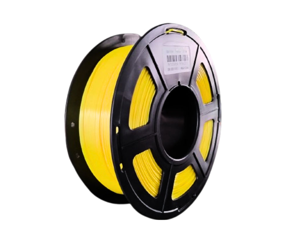 Carrete de 1 kg, Filamento PLA + Silk (Seda) amarillo